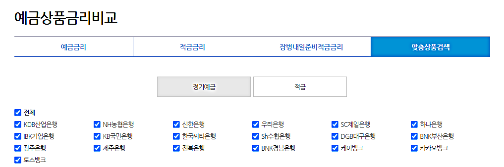 고금리 정기예금은 시중은행이 편성 5