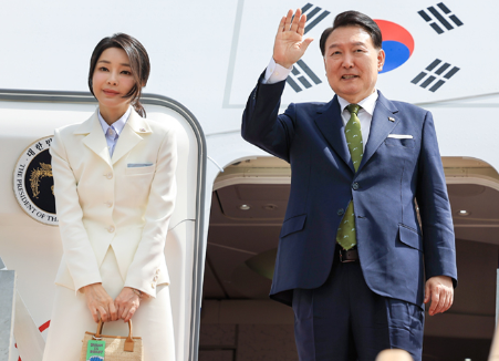 윤석열 대통령, APEC 정상회의 참석: 기후변화 리더십 강조, 한중 정상의 만남 기대 등