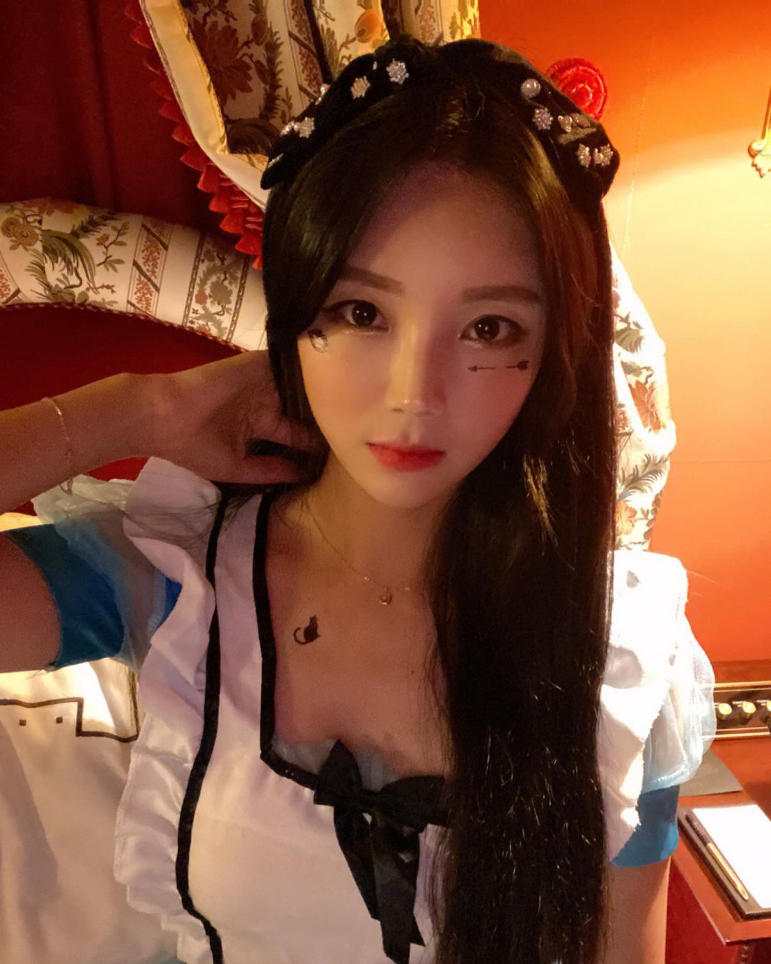 정유민 치어리더 인스타그램 셀카 사진
