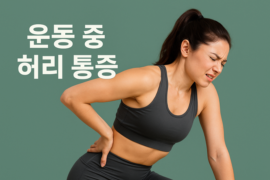 운동 중 허리 통증