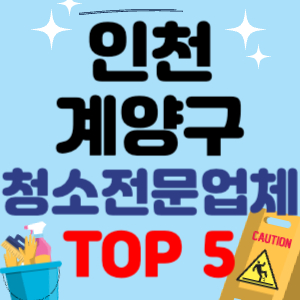 인천 계양구 입주청소 비용 가격 전문 아파트 후기 업체 이사청소 원룸청소 추천 견적 TOP 5