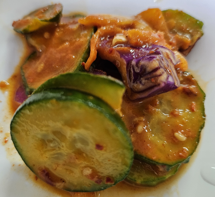오이무침