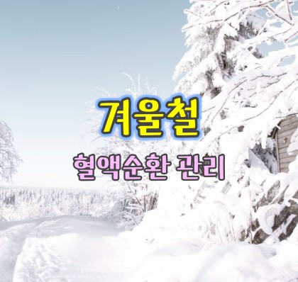겨울철-혈액순환-관리