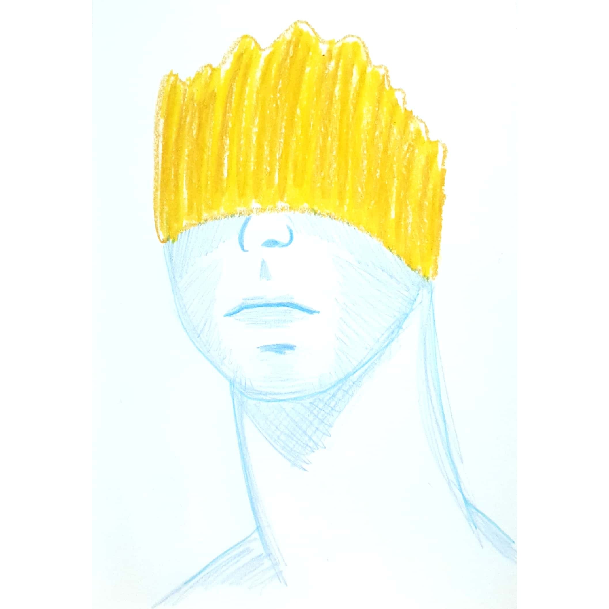  Blind 블라인드 / 일러스트레이션 그림 드로잉 / 인물화 그리기