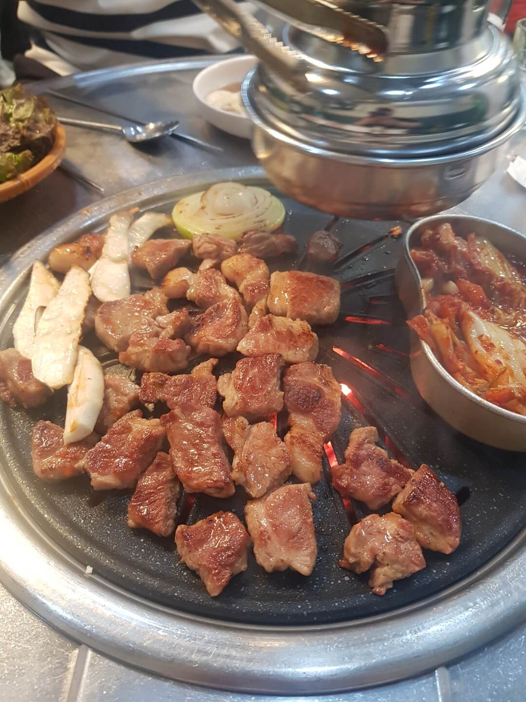 동대문구 회기 맛집 일번지 숯불 대왕 갈비 리뷰 가성비 목살 맛집