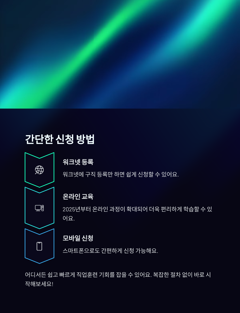 내일배움카드 신청자격&amp;#44; 이 조건 하나로 통과했습니다