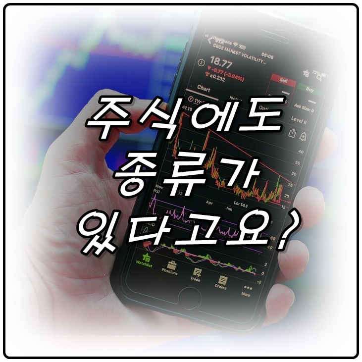  주식에도 종류가 있다?