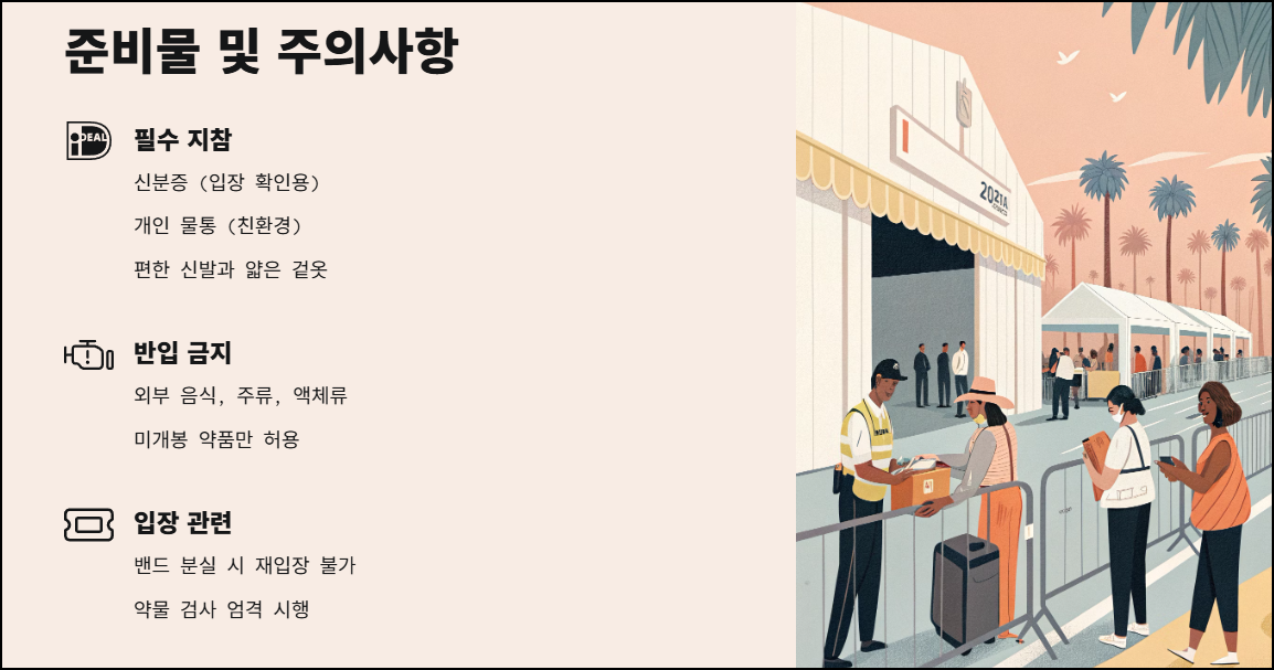 디에어하우스 남이섬 준비물 및 주의사항