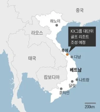 베트남 지도 한글판 푸꾸옥 나트랑 다낭 호치민_2