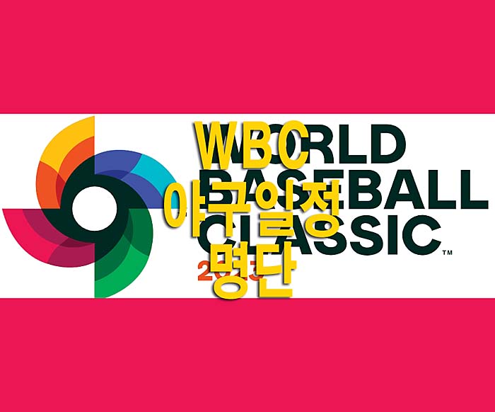  2023 WBC 야구 일정, 명단