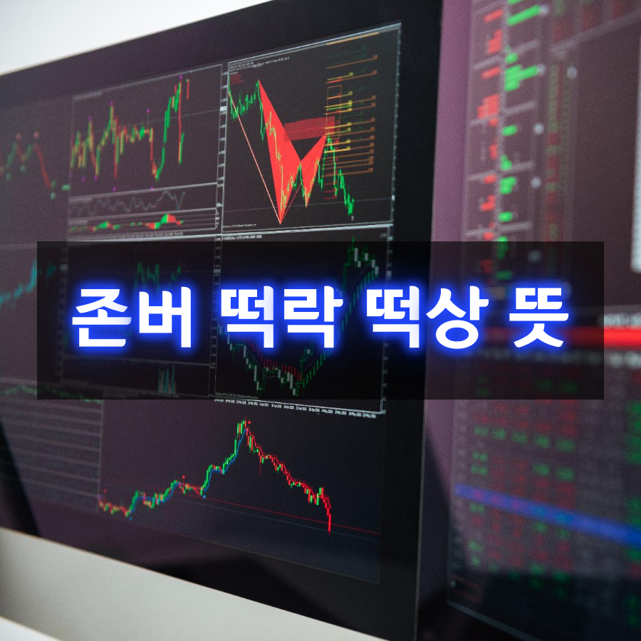  비트코인 용어 존버 떡락 떡상뜻? 한방 정리