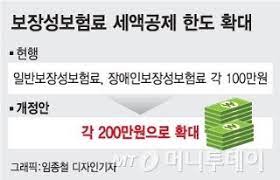 연말정산 보험료 공제 자세히 알아보기
