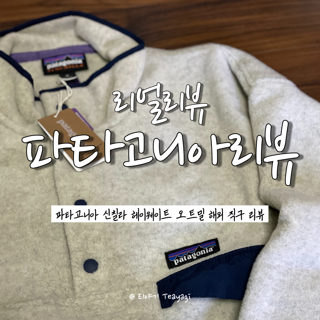  리얼리뷰 | 파타고니아 신칠라 헤비웨이트 오트밀 엔드클로딩 해외 직구 후기 (feat. 파타고니아 신칠라 사이즈 추천)