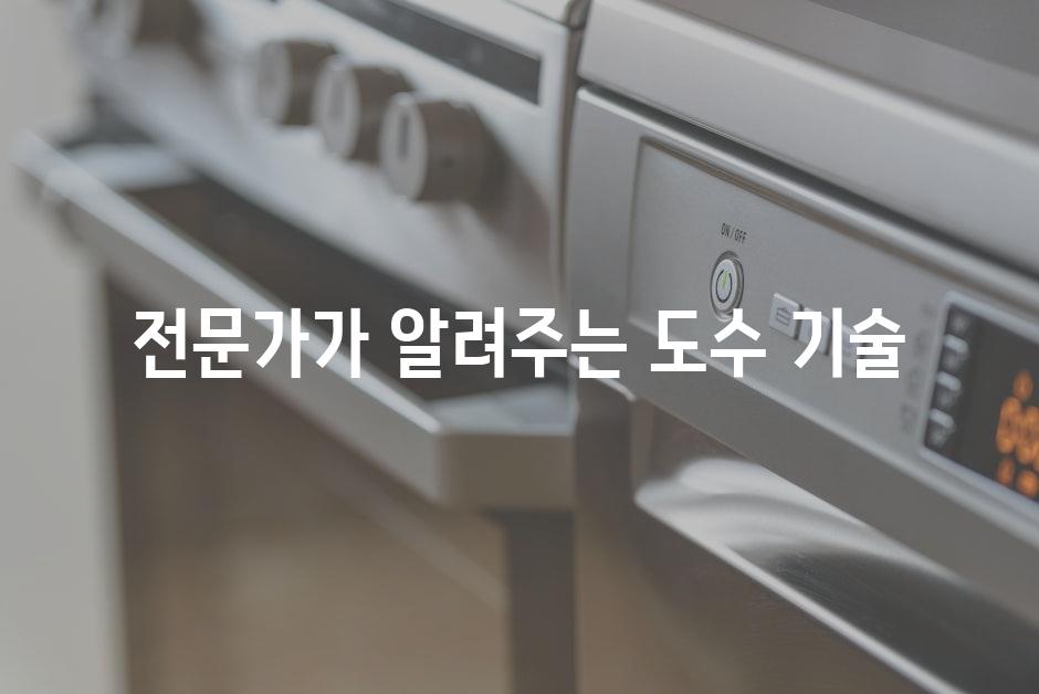 전문가가 알려주는 도수 기술