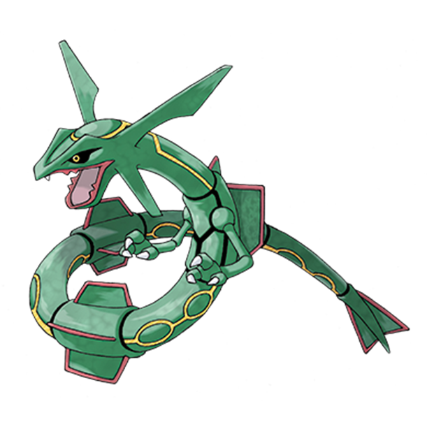  [포켓몬도감]  No. 384 레쿠쟈 Rayquaza #384