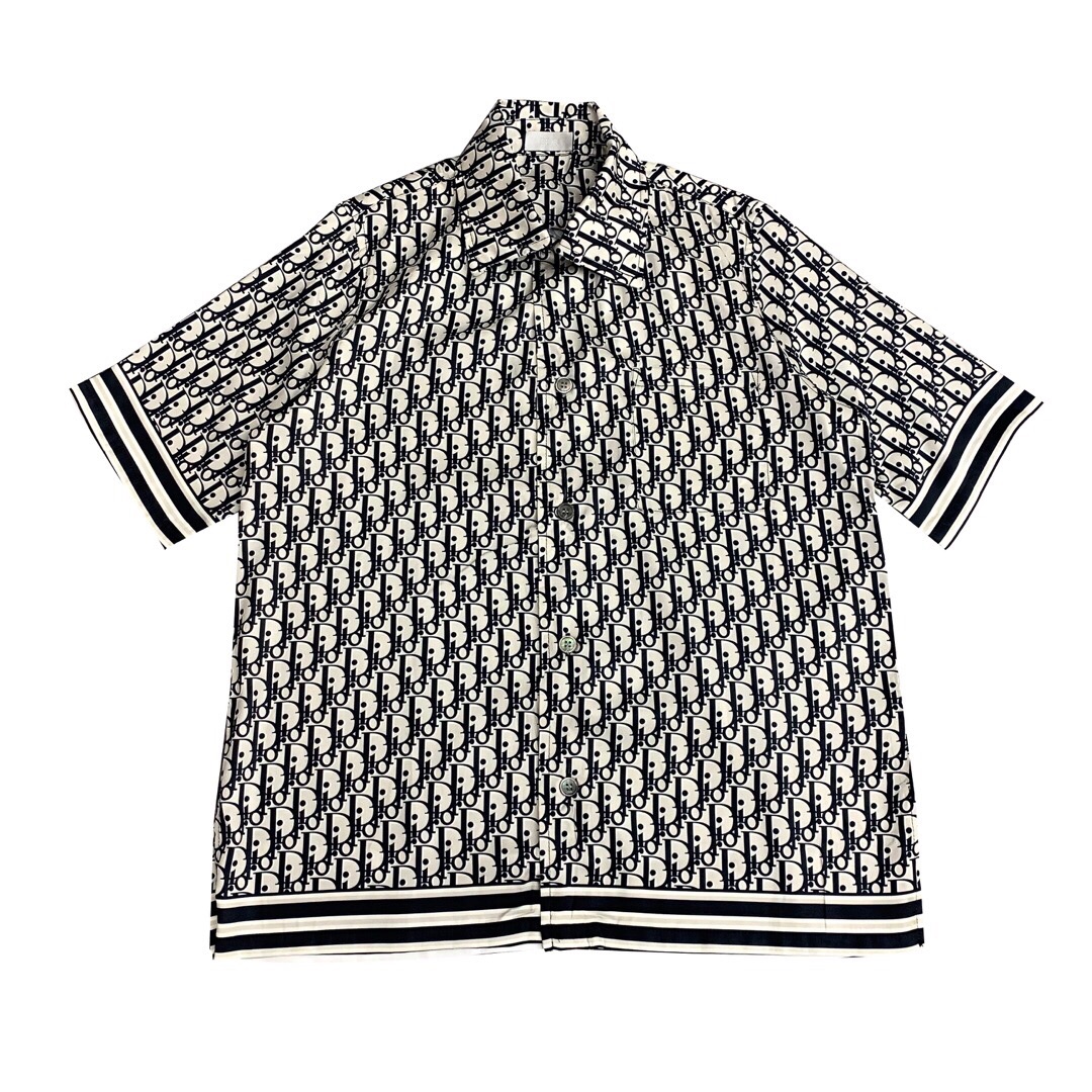  [DIOR] 디올 오블리크 하와이안 반팔 셔츠 013C549A4751_C588