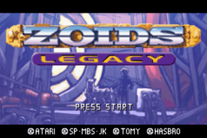  토미 (Tomy) - 조이드 레거시 북미판 Zoids Legacy USA (게임보이 어드벤스 - GBA - 롬파일 다운로드)