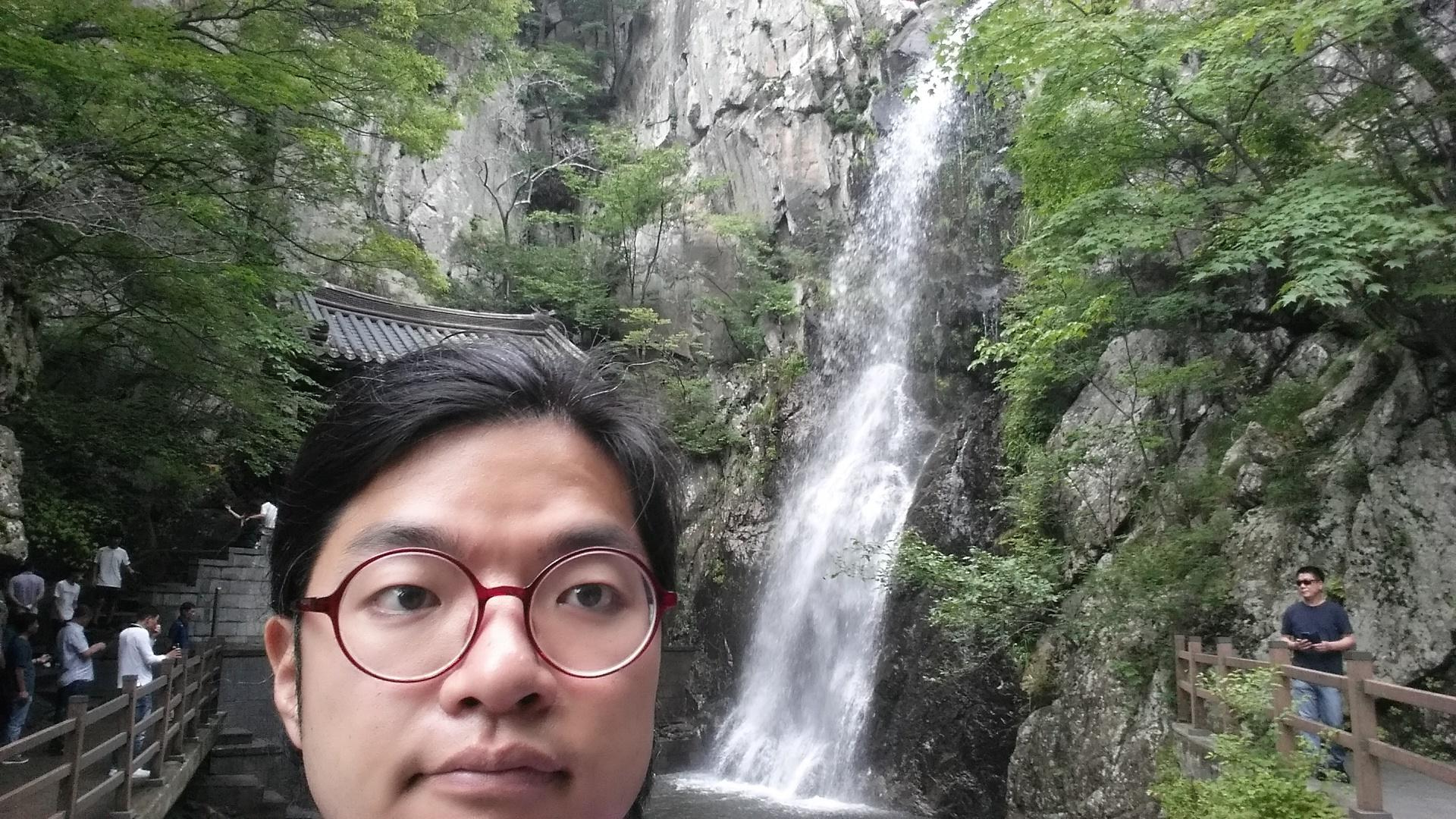  시원한 물줄기 홍룡폭포 20190714