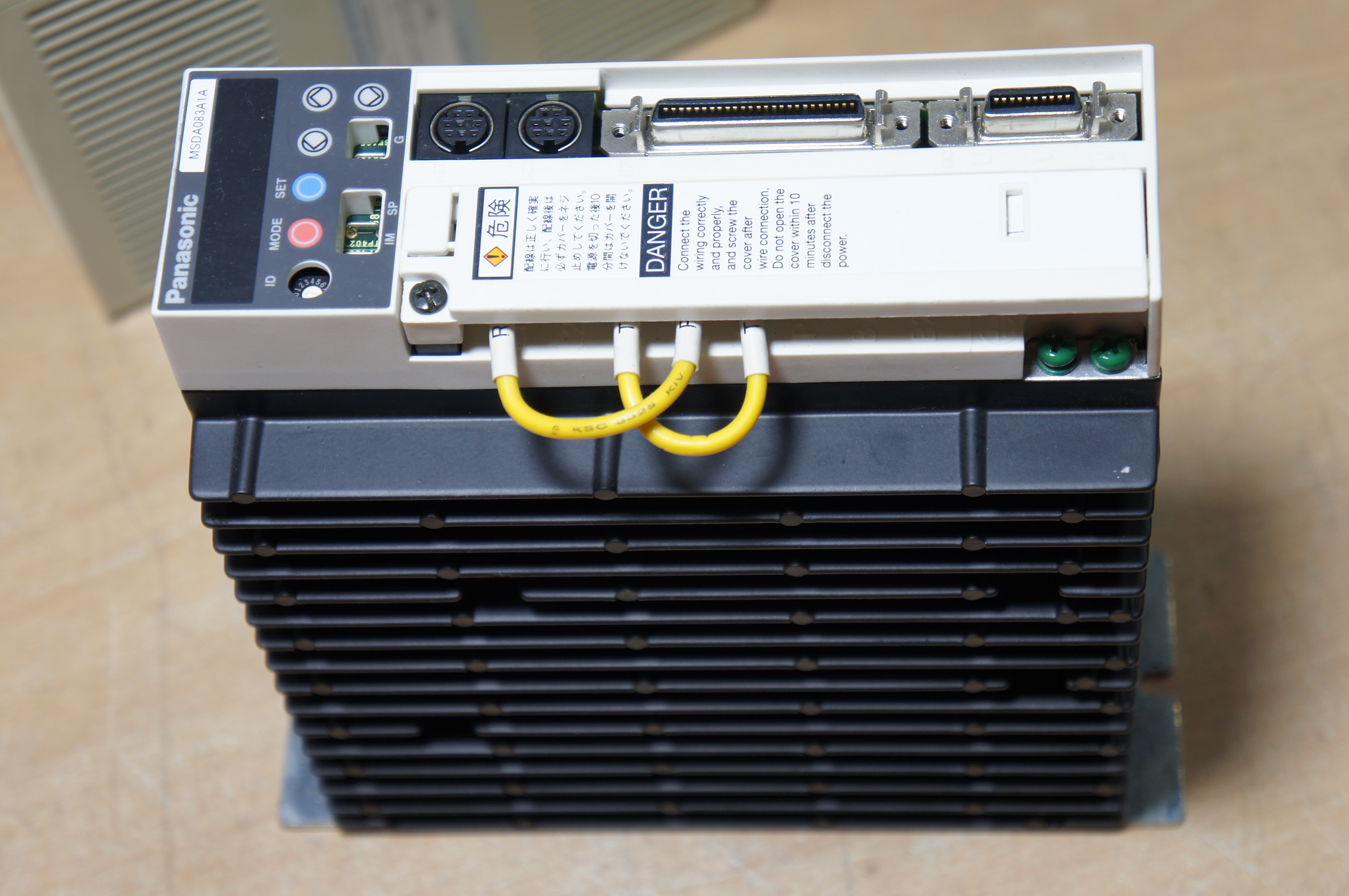 14640) PANASONIC MSDA083A1A Servo Driver 현제품 작동상태 양호합니다 사진과 같은 제품입니다 제품문의 010-5511-0124 1