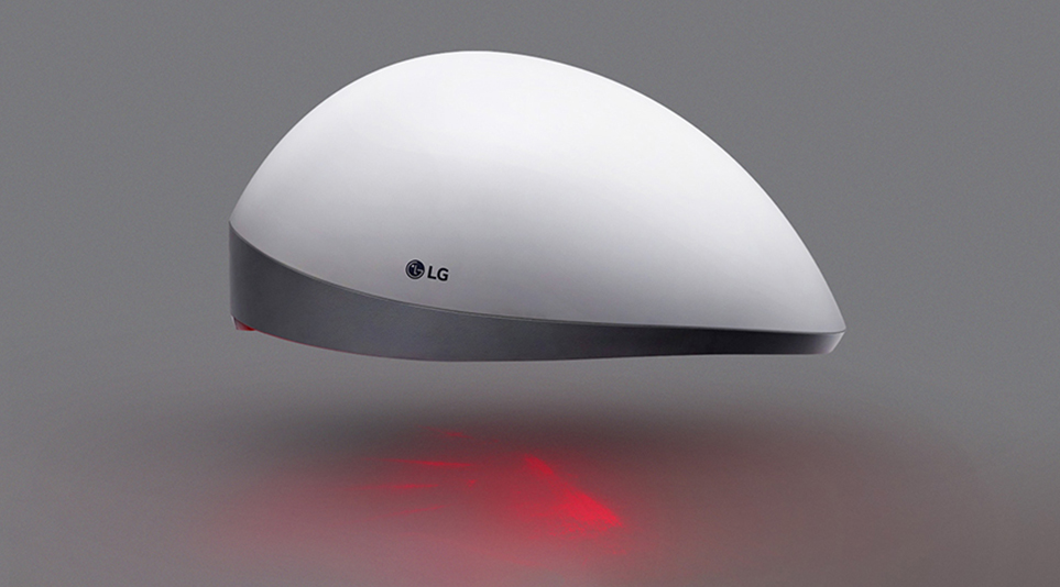 LLLT 기술을 이용하여 탈모를 관리하는 LG 프라엘 메디헤어