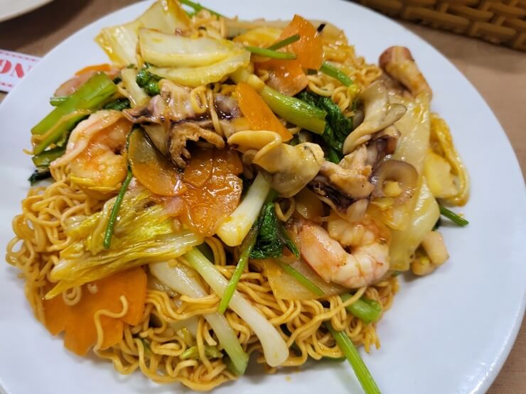 나트랑맛집, 동호콴 해산물볶음면