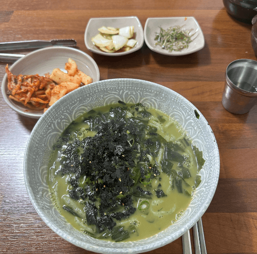 생방송투데이 해초 보말칼국수 제주시 개척식당 맛집