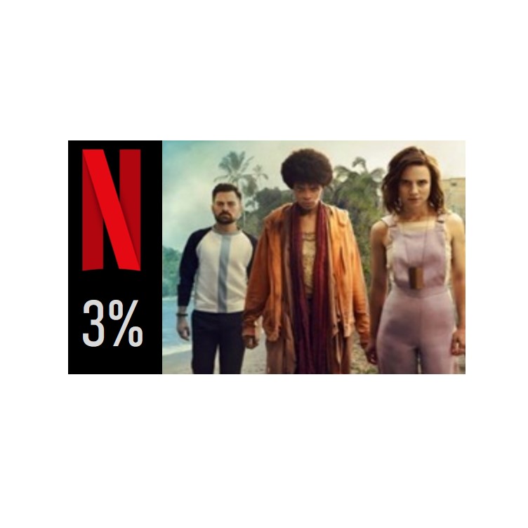  넷플릭스 추천작! 3% 등장인물 시즌 1, 2, 줄거리