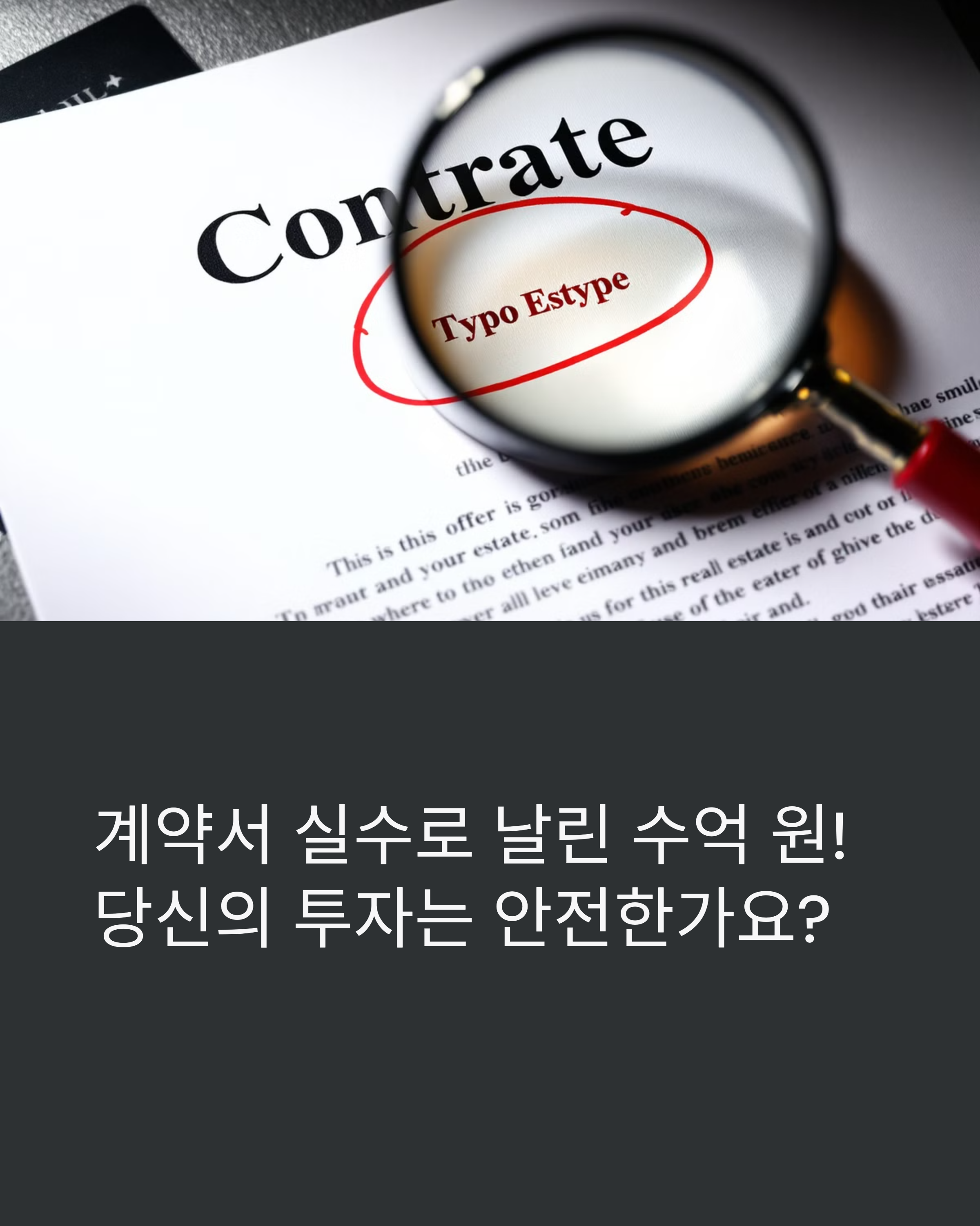 &lt;img src=&quot;-내-돈-지키는-부동산-투자-계약서-간과하면-후회-막심!.jpg&quot; alt=&quot; 내 돈 지키는 부동산 투자: 계약서 간과하면 후회 막심! 이미지&quot; /&gt;