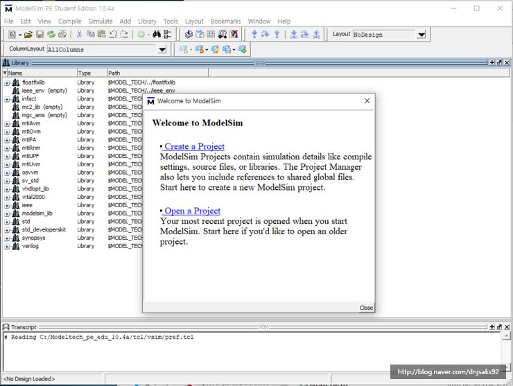 modelsim pe student version