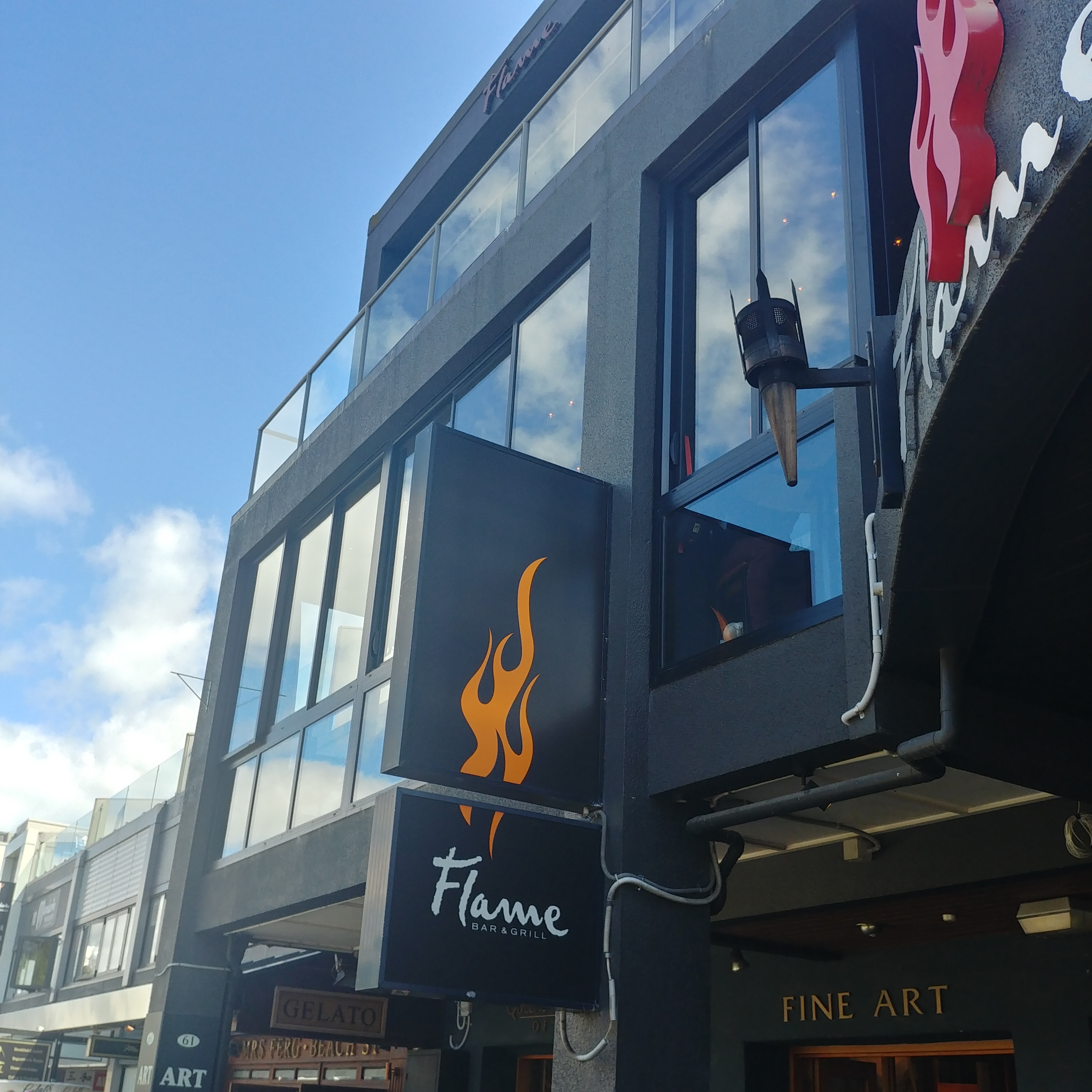 뉴질랜드 퀸즈타운 립 맛집 Flame Bar & Grill