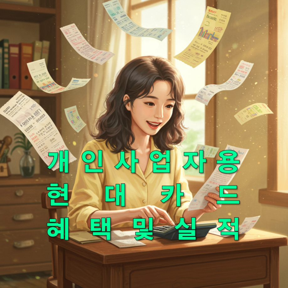 현대카드 개인사업자 특별 혜택 신용카드