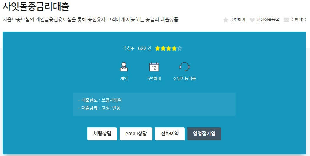 농협 서민지원대출 개요