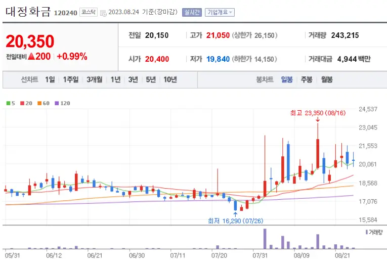 대정화금_120240