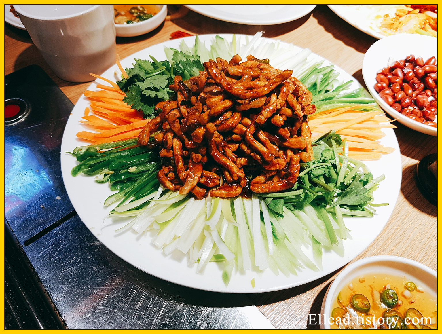  <분당 야탑 중식당> 미향 양갈비 & 양꼬치 : 양갈비 / 경장육사 / 매콤 바지락 볶음