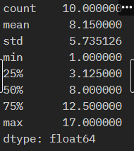  python 기술적 지표 구현해 보기(1) [Describe, 평균, 분산, 사분위]