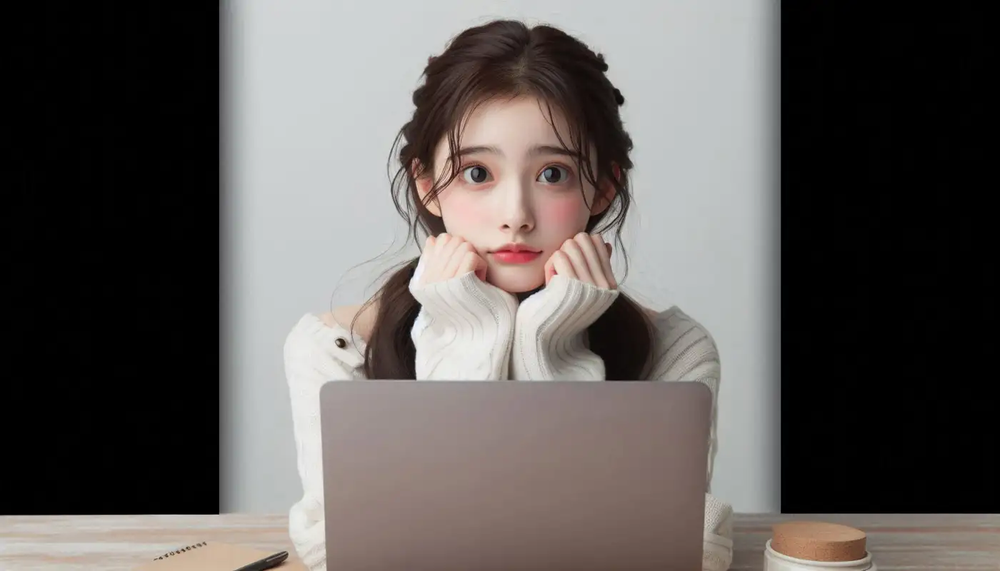 구글-ai-스튜디오-사용법을-알아보는-여성의-모습