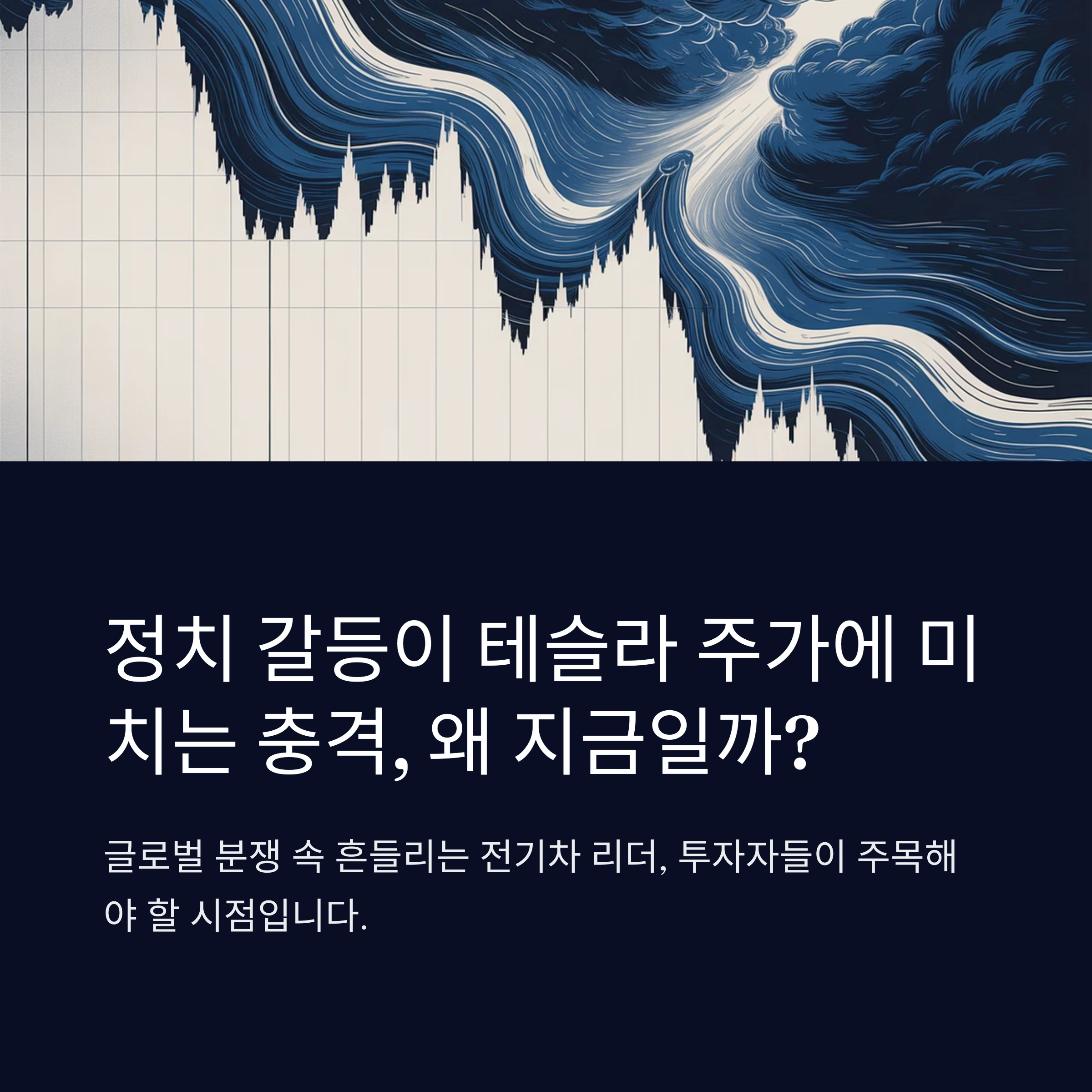 정치 갈등이 불러온 테슬라 주가 충격, 왜 지금일까?