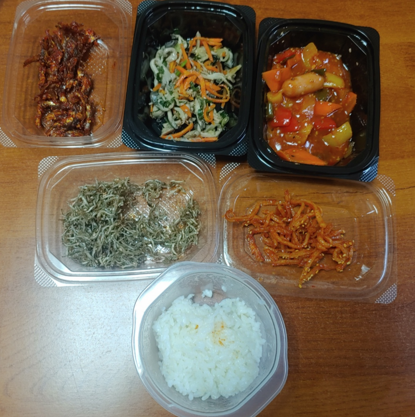  11/10(목) 간헐적 단식 다이어트 식단 (오늘도 백반)