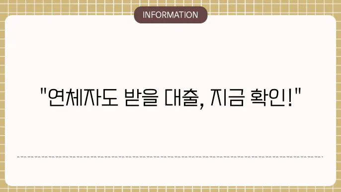 리드코프 연체자 대출 상품