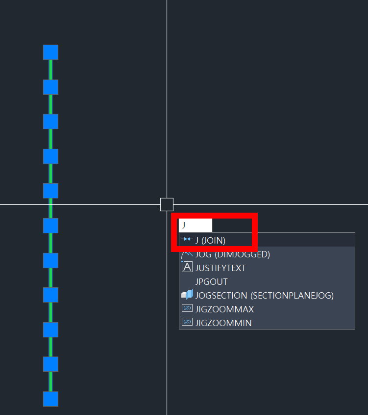 Join기능-끊어진선합치기-도면작업팁-오토캐드팁-Autocad