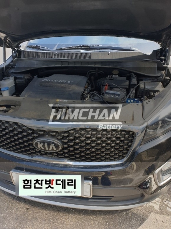  [힘찬밧데리함안점] 함안군 가야읍 기아 올뉴쏘렌토 밧데리 출장교체AGM95 L5 함안밧데리 함안배터리 함안무료출장밧데리교체