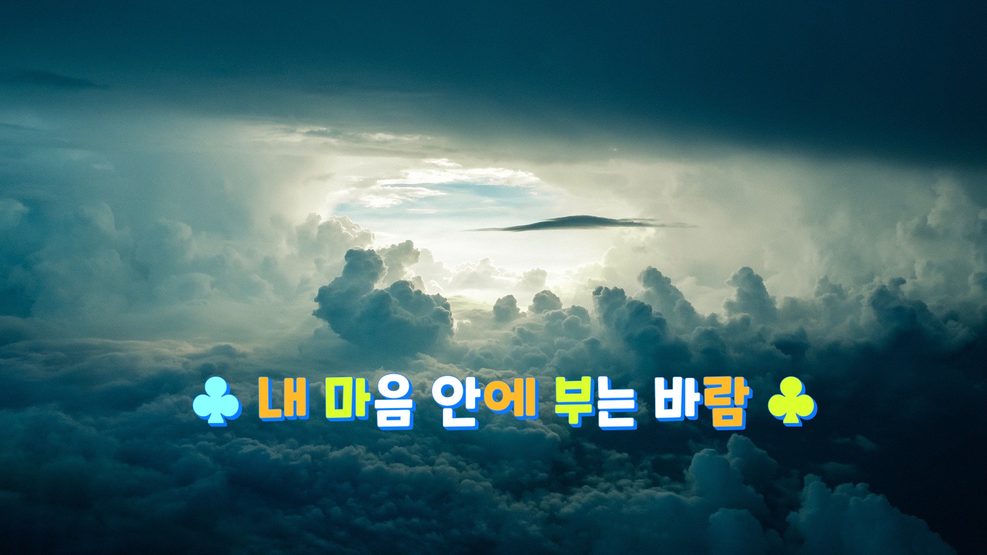   내 마음 안에 부는 바람