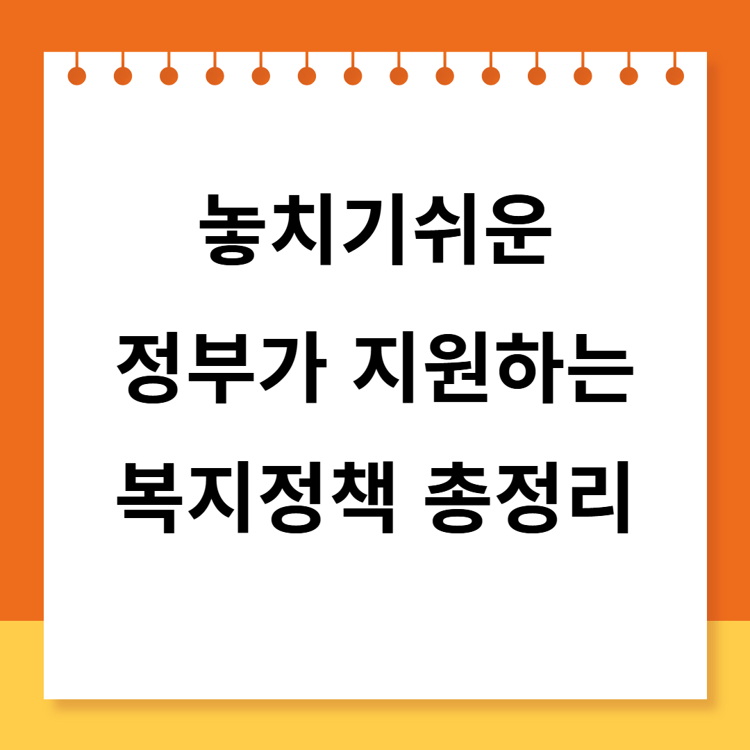 복지정책