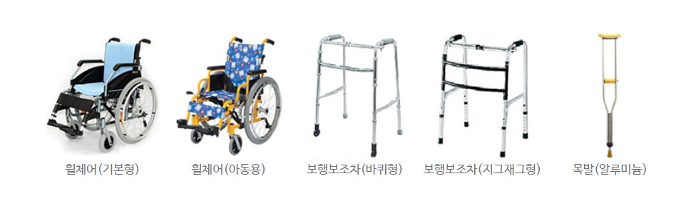 보조기기-휠체어-종류