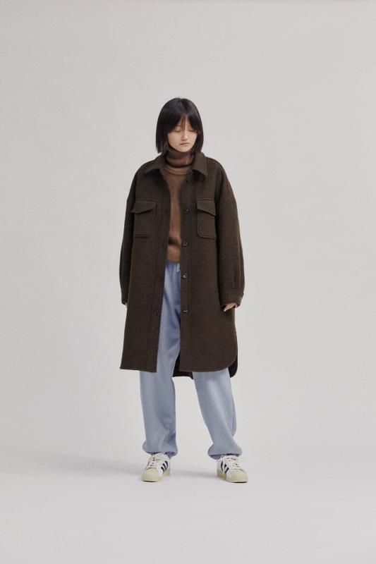 스타더스트 알파카 쉐어링 코트 1color 22FW
