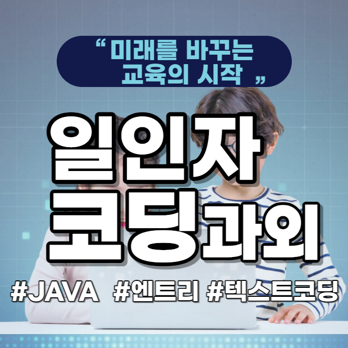  금암동 코딩과외 초등 엔트리 스크래치 서학동 기초 코딩수업 자바스크립트 파이썬 중학생 과학고 수행평가