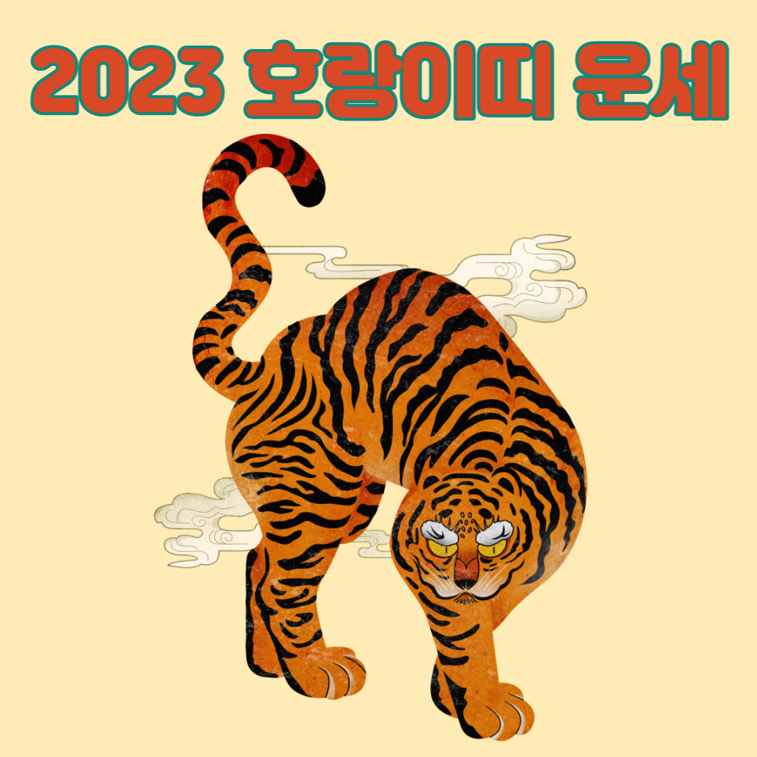 2023 호랑이띠 운세