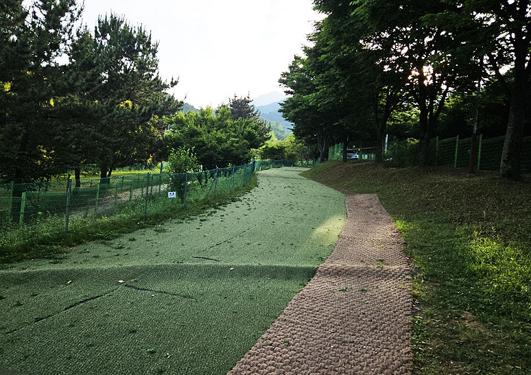 창원 광석골파크골프장. 경남 창원시 진해구 장천동 765번지 (진해드림파크 내)