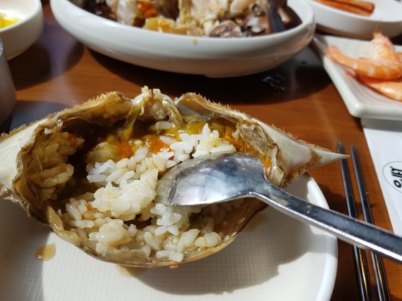 서울 간장게장 맛집 보스간장게장 음식들