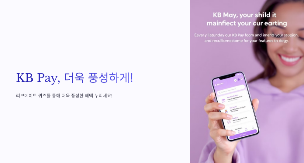 KB Pay, 더욱 풍성하게!
